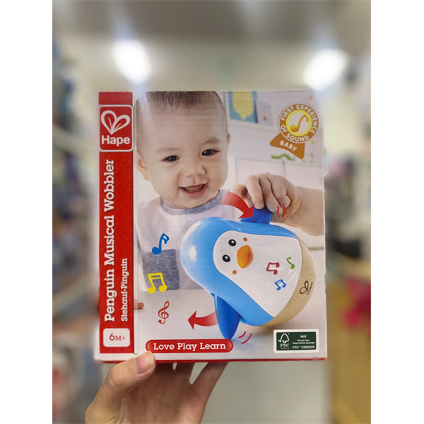 Hape Penguin Musical Wobbler E0331
