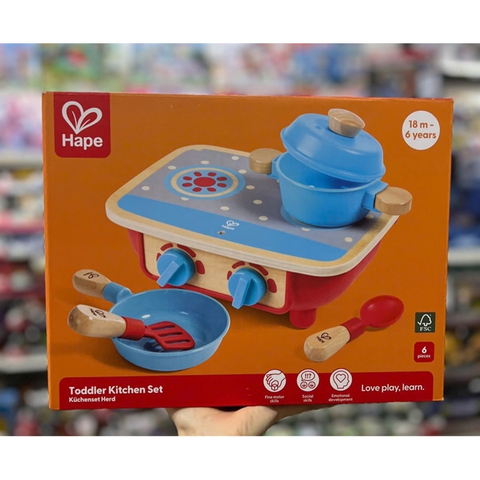  Bộ đồ chơi nhà bếp E3170 Hape Toddler Kitchen Set 
