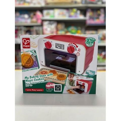  Đồ chơi lò nướng bánh Hape E3183 - My Baking Oven with Magic Cookies 
