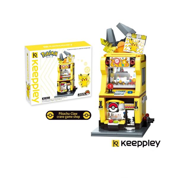 Đồ Chơi Lắp Ráp KEEPPLEY Pokemon - ngôi nhà Pikachu K20209