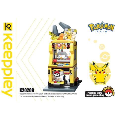  Đồ Chơi Lắp Ráp KEEPPLEY Pokemon - ngôi nhà Pikachu K20209 