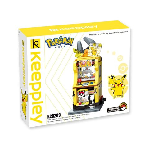  Đồ Chơi Lắp Ráp KEEPPLEY Pokemon - ngôi nhà Pikachu K20209 