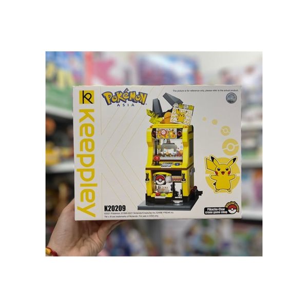 Đồ Chơi Lắp Ráp KEEPPLEY Pokemon - ngôi nhà Pikachu K20209