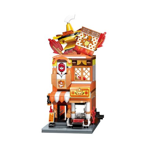  Đồ Chơi Lắp Ráp KEEPPLEY Pokemon - ngôi nhà Charmander K20210 