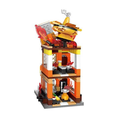  Đồ Chơi Lắp Ráp KEEPPLEY Pokemon - ngôi nhà Charmander K20210 