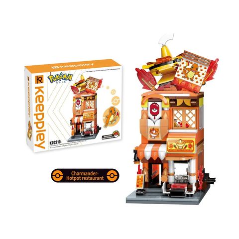  Đồ Chơi Lắp Ráp KEEPPLEY Pokemon - ngôi nhà Charmander K20210 
