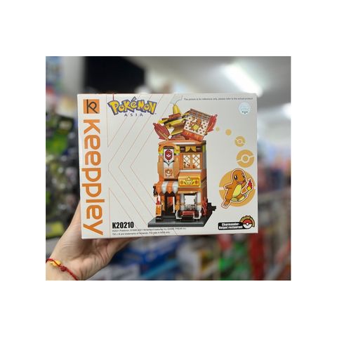  Đồ Chơi Lắp Ráp KEEPPLEY Pokemon - ngôi nhà Charmander K20210 