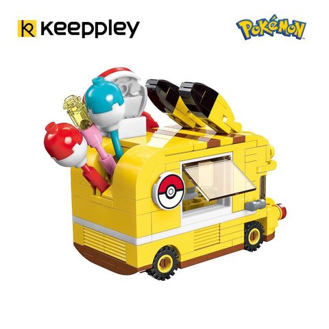  Đồ Chơi Lắp Ráp KEEPPLEY Pokémon - xe Pokeball K20214 
