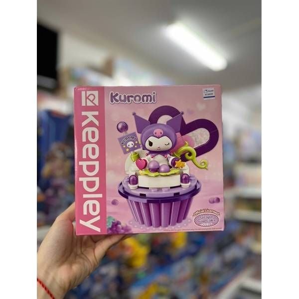 Đồ Chơi Lắp Ráp KEEPPLEY Sanrio Cupcake-Kuromi K20817