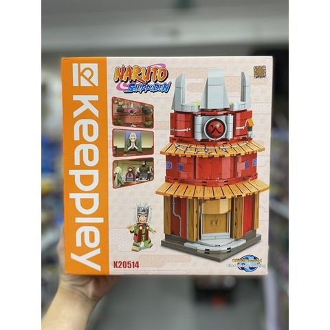  Đồ Chơi Lắp Ráp KEEPPLEY Naruto Hokage Ninja's Office Building K20514 