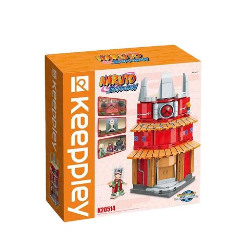  Đồ Chơi Lắp Ráp KEEPPLEY Naruto Hokage Ninja's Office Building K20514 