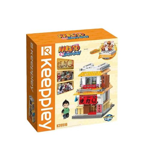  Đồ Chơi Lắp Ráp KEEPPLEY Naruto Barbeque Cabin Q K20516 