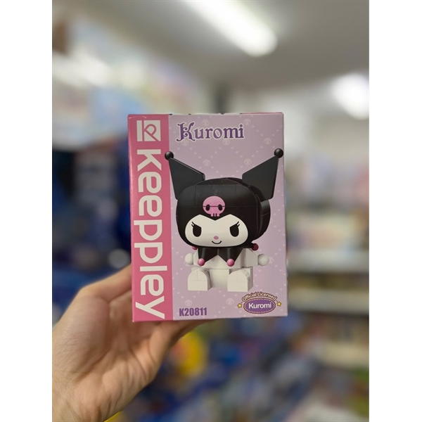 Đồ Chơi Lắp Ráp KEEPPLEY Sanrio Kuppy-Kuromi K20811