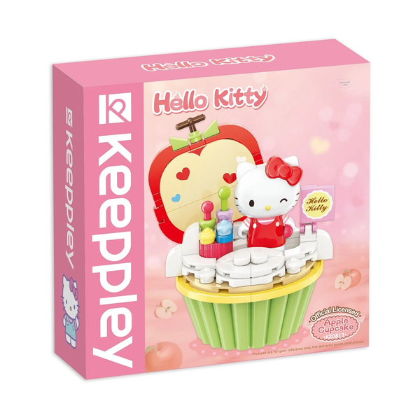 Đồ Chơi Lắp Ráp KEEPPLEY Sanrio Cupcake-Hello Kitty K20813