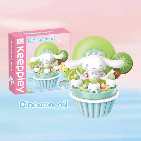  Đồ Chơi Lắp Ráp KEEPPLEY Sanrio Cupcake-Cinnamorall K20815 