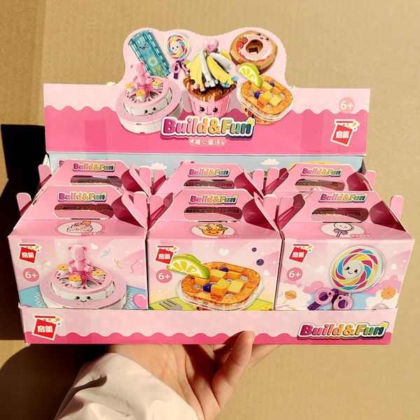23win08 com lắp ghép Qman Build & Fun 35011 - Điểm tâm ngọt ngào