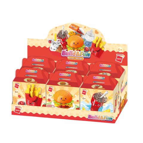  Đồ chơi lắp ráp Qman Build & Fun 35012 - Burger 
