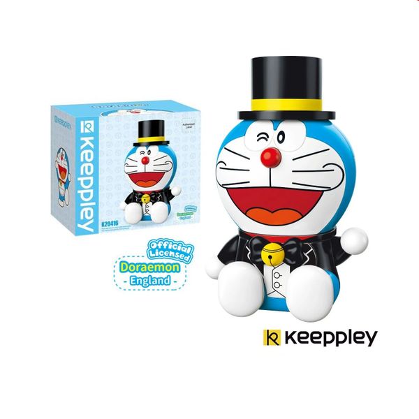 Đồ Chơi Lắp Ráp KEEPPLEY Doraemon England K20416