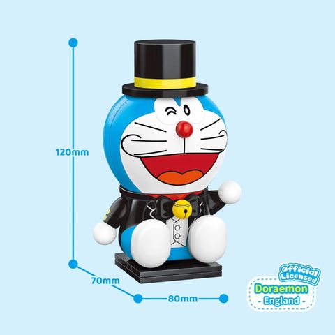  Đồ Chơi Lắp Ráp KEEPPLEY Doraemon England K20416 
