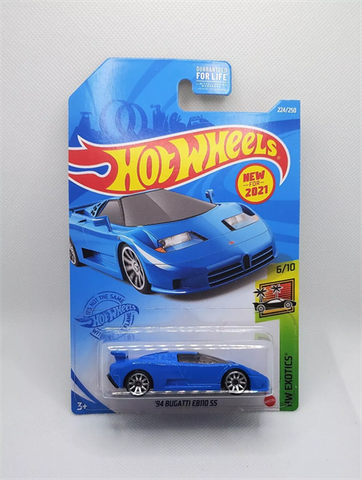  Xe mô hình Hot Wheels Basic Bugatti EB110 SS HCM60 
