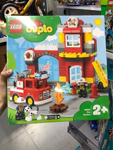  LEGO 10903 DUPLO Town Fire Station with Light and Sound 