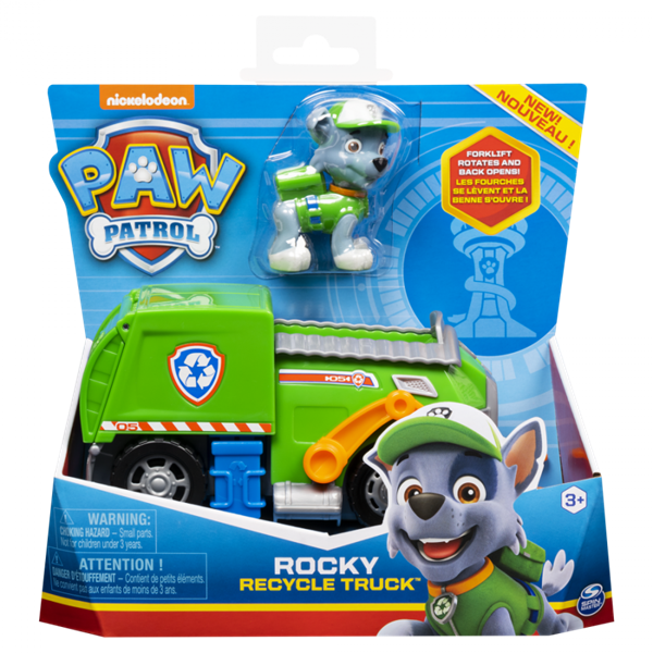  6061804 Xe cứu hộ cơ bản Paw Patrol - Rocky 