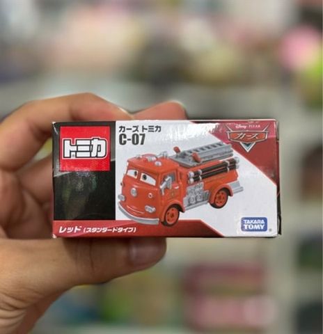  C-07 Tomica Disney Red Fire Engine 