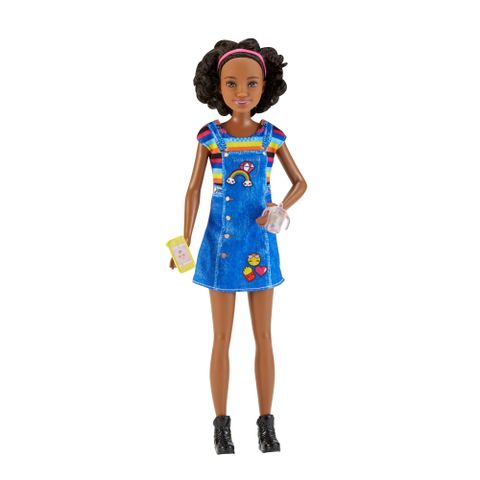  Búp bê Barbie Skipper với phụ kiện cà phê Babysitter Coffeee Fashion Doll Playset 