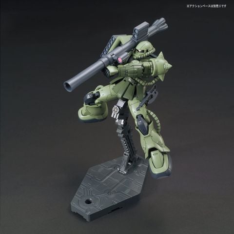  Đồ chơi lắp ghép Model Kit Bandai Hobby RG 1/144 MS-06F Zaku II (Green) 