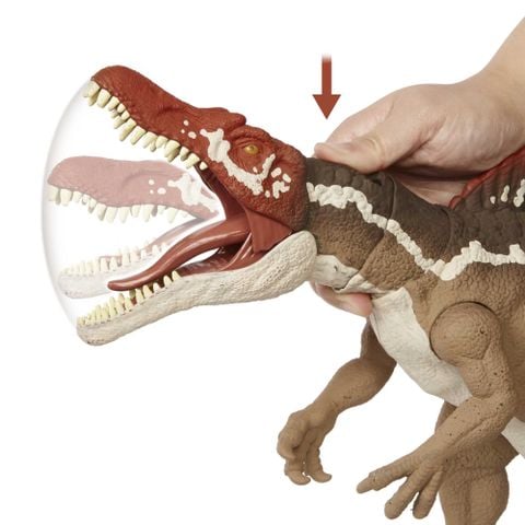  Mô Hình Đồ chơi Khủng Long Mattel Jurassic World HCG54 Bite! Spinosaurus 