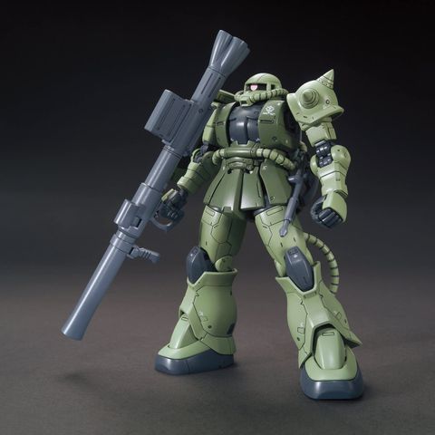  Đồ chơi lắp ghép Model Kit Bandai Hobby RG 1/144 MS-06F Zaku II (Green) 