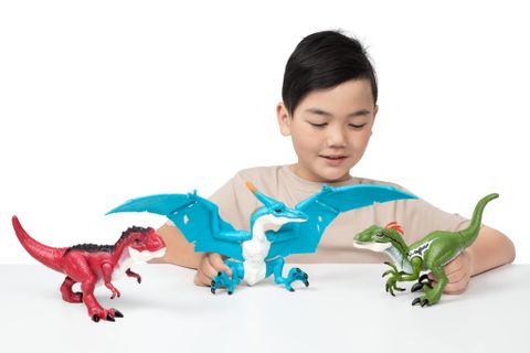  Đồ chơi mô hình Robot Khủng long Robp Alive Dino Action Pterodactyl, Raptor & T-Rex 