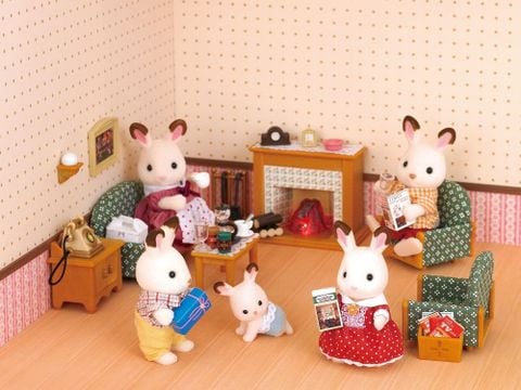  Bo noi that phong khach co lo suoi Sylvanians Families CC2263 