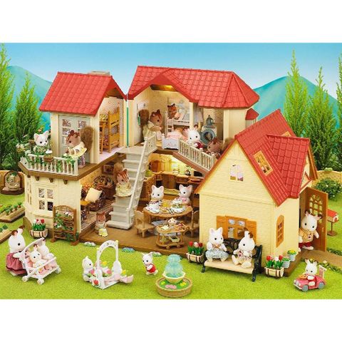  Nhà Phố Sáng Đèn Sylvanian Families 2752 City House with Lights 
