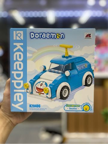  Đồ chơi lắp ráp Keeppley K20406 Doraemon Mini Car-Beetles 