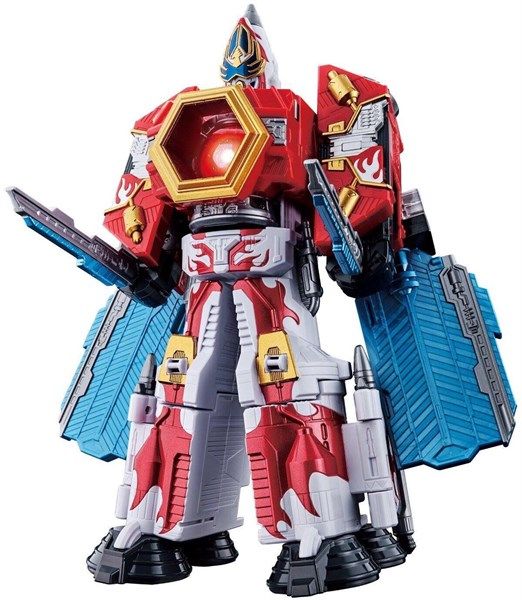  Mo hinh Kyuranger: Kyutama Gattai 12 DX Gigant Houou 