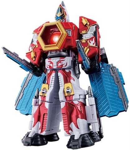 Mo hinh Kyuranger: Kyutama Gattai 12 DX Gigant Houou 