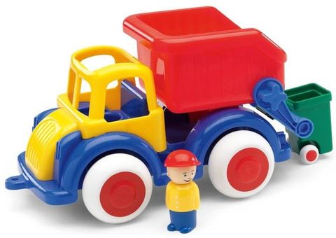  V1256 - Xe rác kèm 1 nhân vật con người 