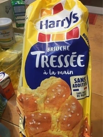  BÁNH MÌ HOA CÚC PHÁP HARRYS BRIOCHE TRESSÉE 500G 