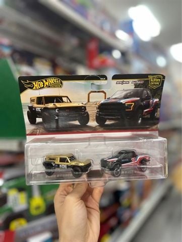  HRR77 Hot Wheels Premium 2 Pack FORD BRONCO R & ’17 FORD F-150 RAPTOR 