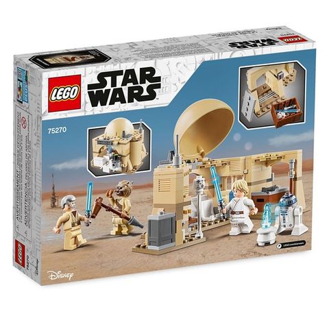  LEGO 75270 STAR WARS -Tòa nhà LEGO xây dựng cabin của Star Wars Obi-Wan 75270 