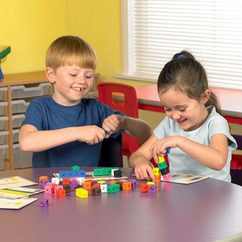  LER4285 Learning Resources Bộ học toán - Mathlink® Cubes-100 