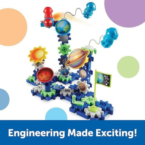  Bộ lắp ghép bánh răng LER9217 Space Explorers Building Set Gears! Gears! Gears! 