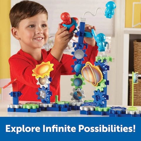  Bộ lắp ghép bánh răng LER9217 Space Explorers Building Set Gears! Gears! Gears! 