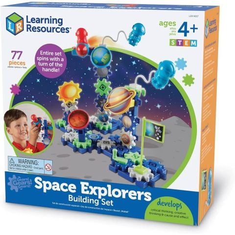  Bộ lắp ghép bánh răng LER9217 Space Explorers Building Set Gears! Gears! Gears! 
