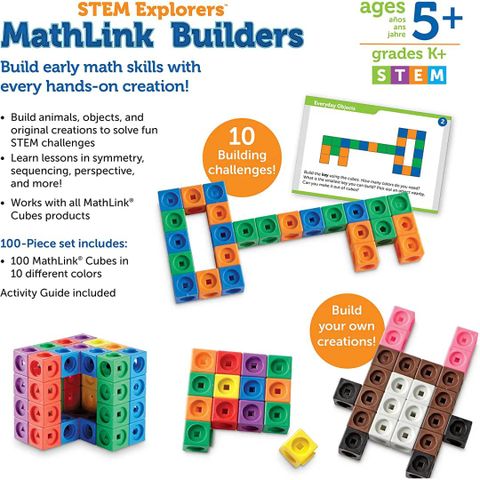  LER9294 Bộ học toán - STEM Explorer MathLink Builders 
