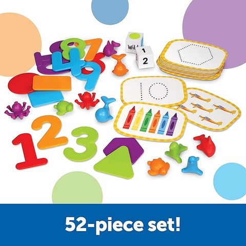  LER1245 Đồ chơi xây dựng kỹ năng! Học số đếm - Skill Builders! Preschool Numbers 