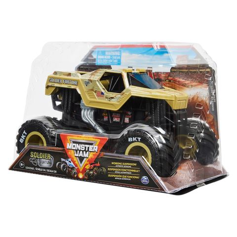  Đồ chơi mô hình xe 6056371- Monster Jam, Grave Digger Monster Truck 1:24 