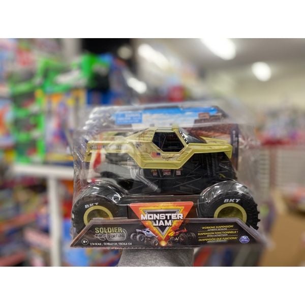 23win08 com mô hình xe 6056371- Monster Jam, Grave Digger Monster Truck 1:24-1