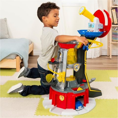  Bộ đồ chơi tháp quan sát PAW Patrol Mighty Pups Super PAWs Lookout Tower Playset 6053407 